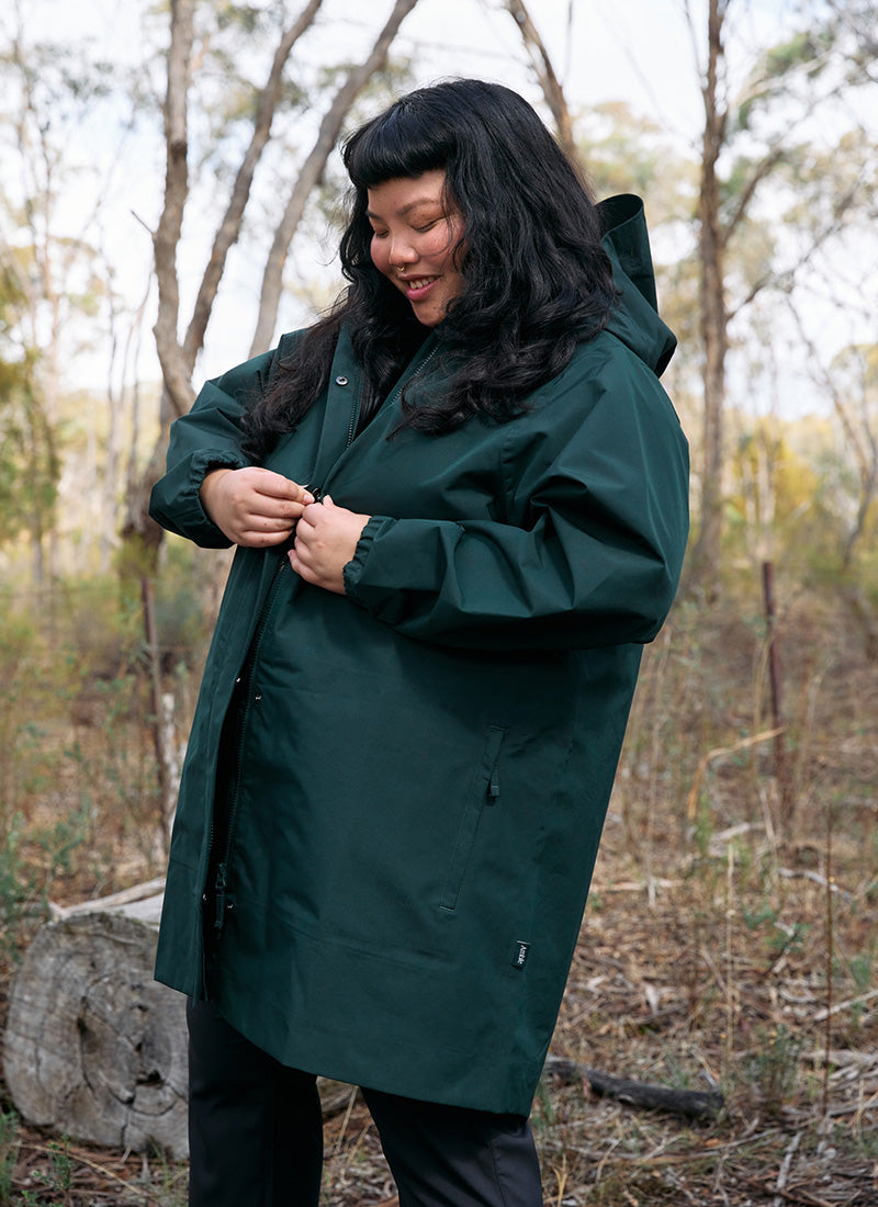 Refuge Waterproof Jacket - Eucalyptus