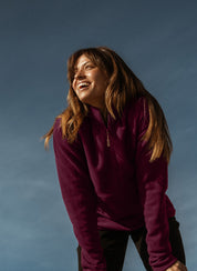 Sugarloaf Fleece Jumper - Mulberry