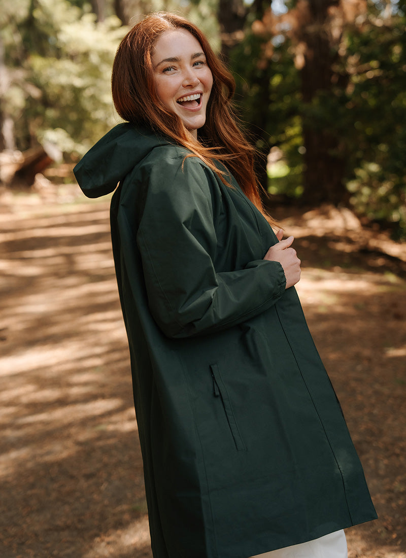 Refuge Waterproof Jacket - Eucalyptus