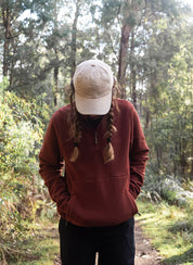 Sugarloaf Fleece Jumper - Terracotta
