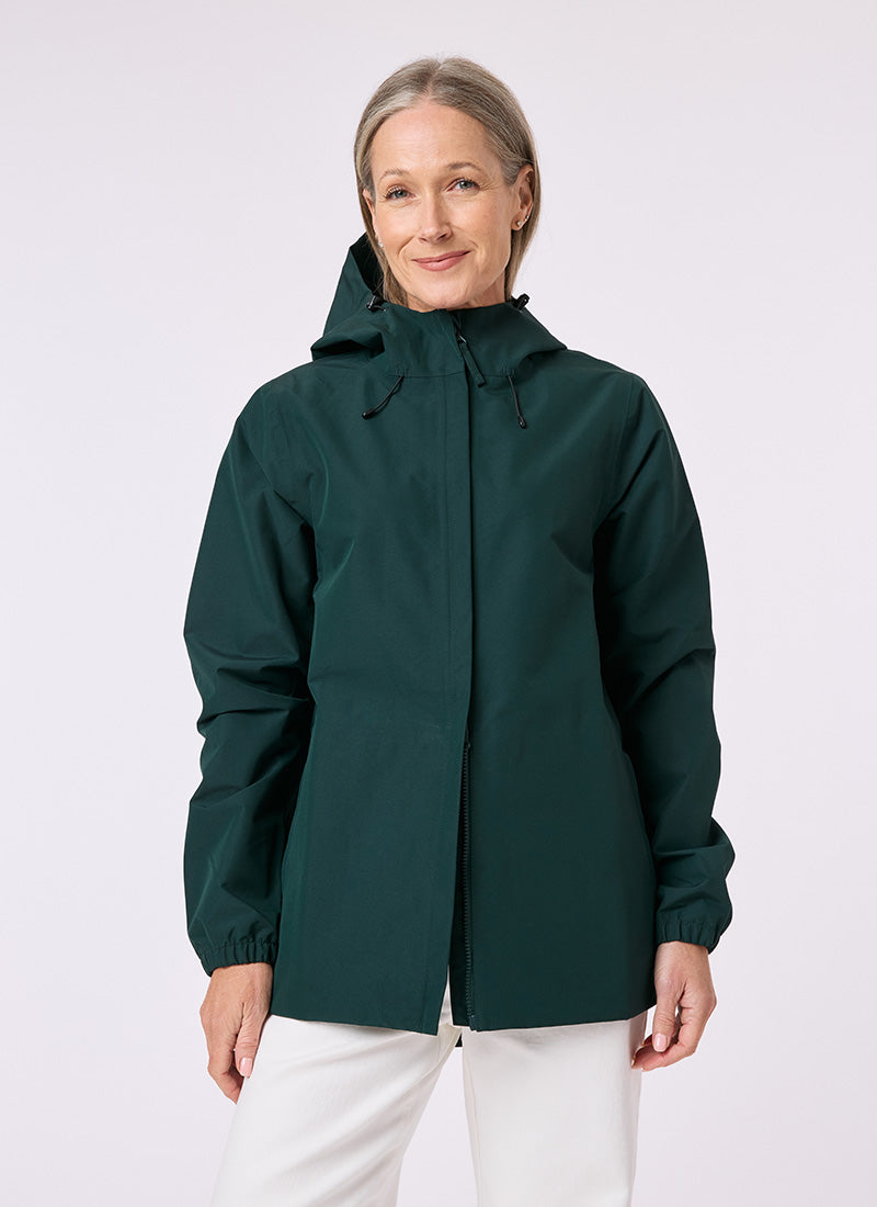 Elements Waterproof Jacket - Eucalyptus