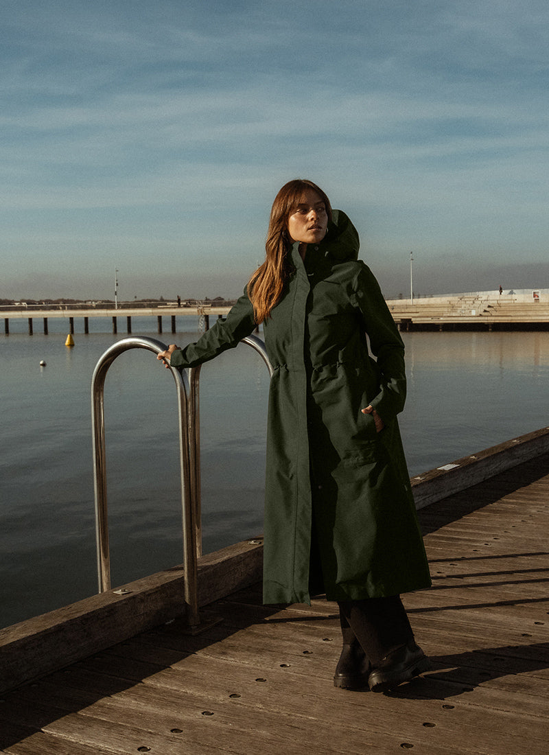 Overland Waterproof Jacket - Eucalyptus