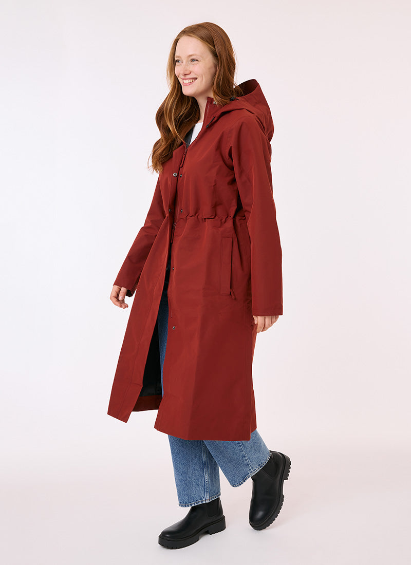 Overland Waterproof Jacket - Terracotta