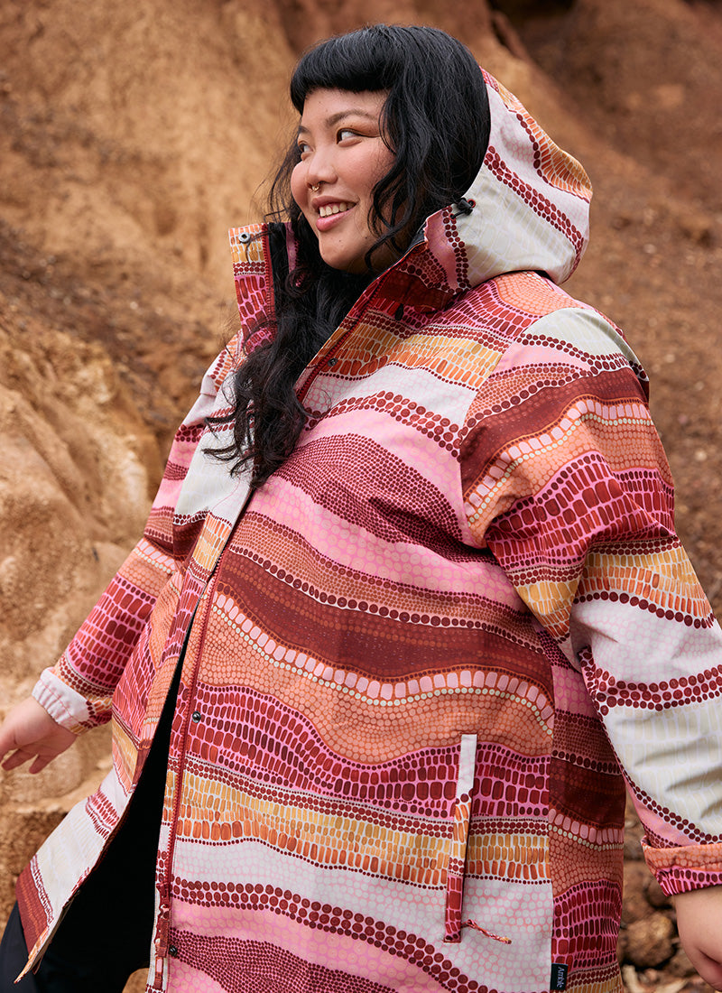 Refuge Waterproof Jacket - Burnt Birarr