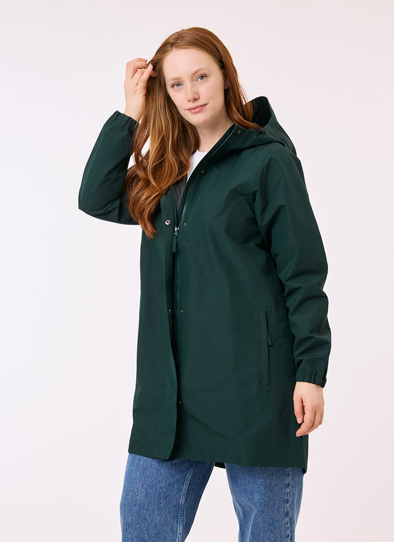 Refuge Waterproof Jacket - Eucalyptus
