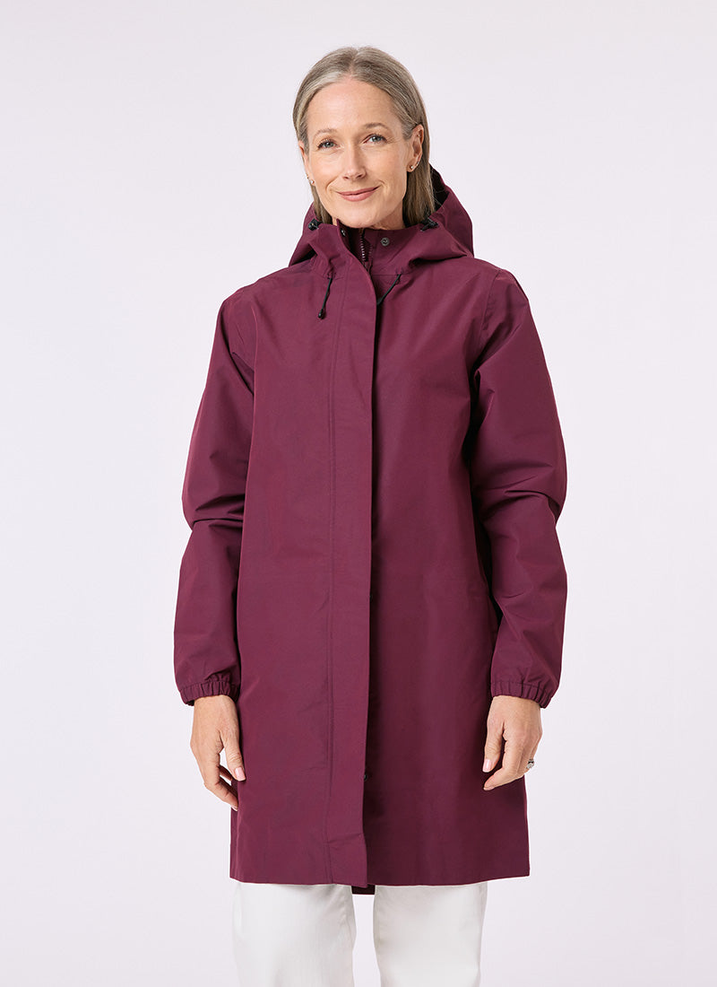 Refuge Waterproof Jacket - Mulberry