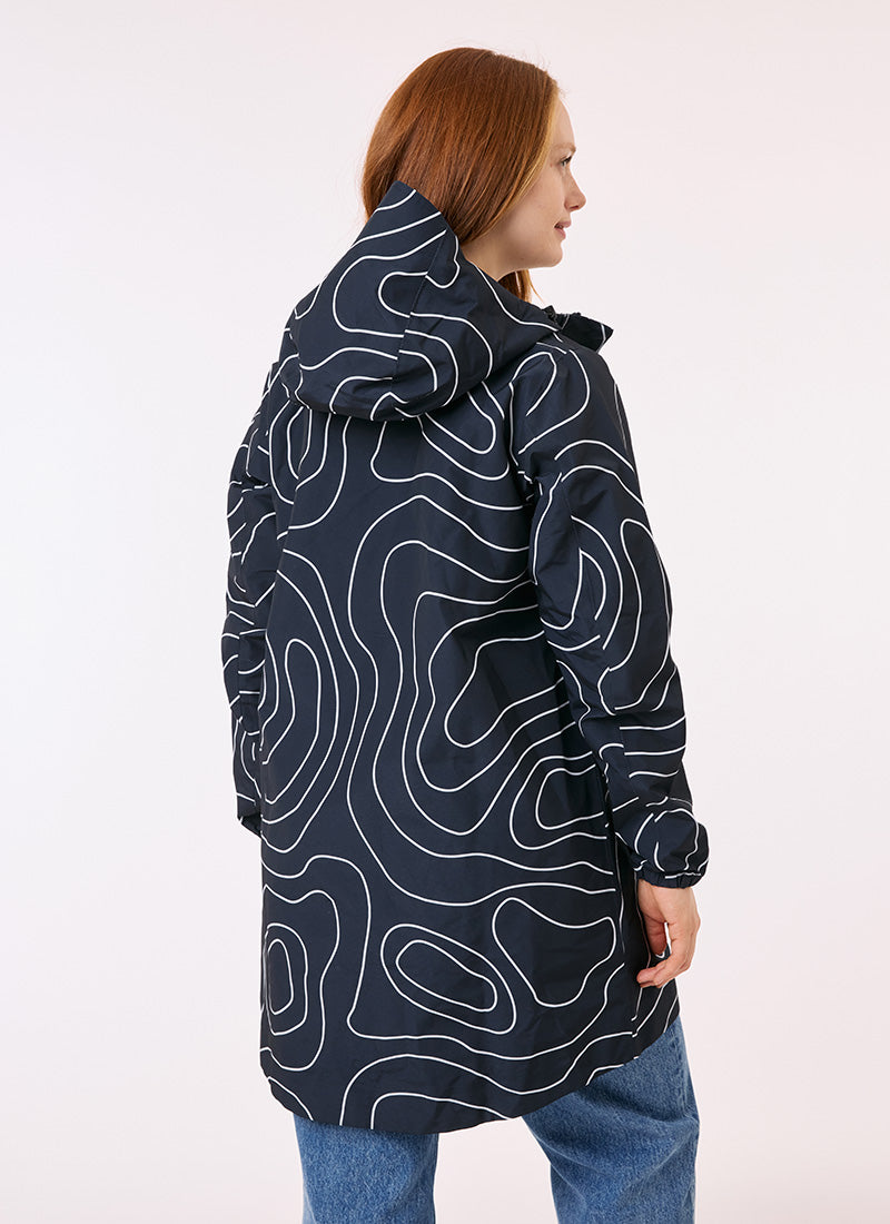 Refuge Waterproof Jacket - Topography