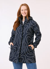 Refuge Waterproof Jacket - Topography