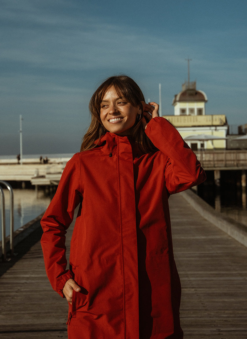 Refuge Waterproof Jacket - Waratah