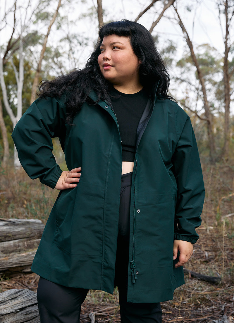 Refuge Waterproof Jacket - Eucalyptus