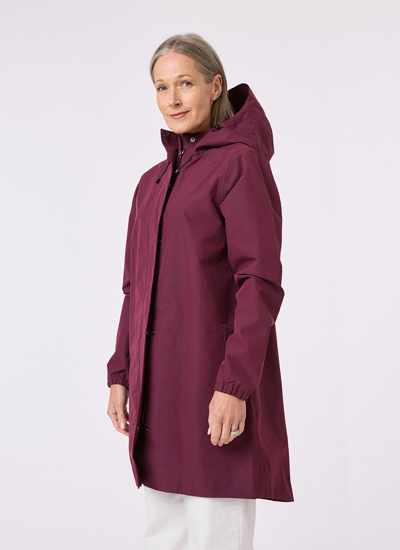 Refuge Waterproof Jacket - Mulberry