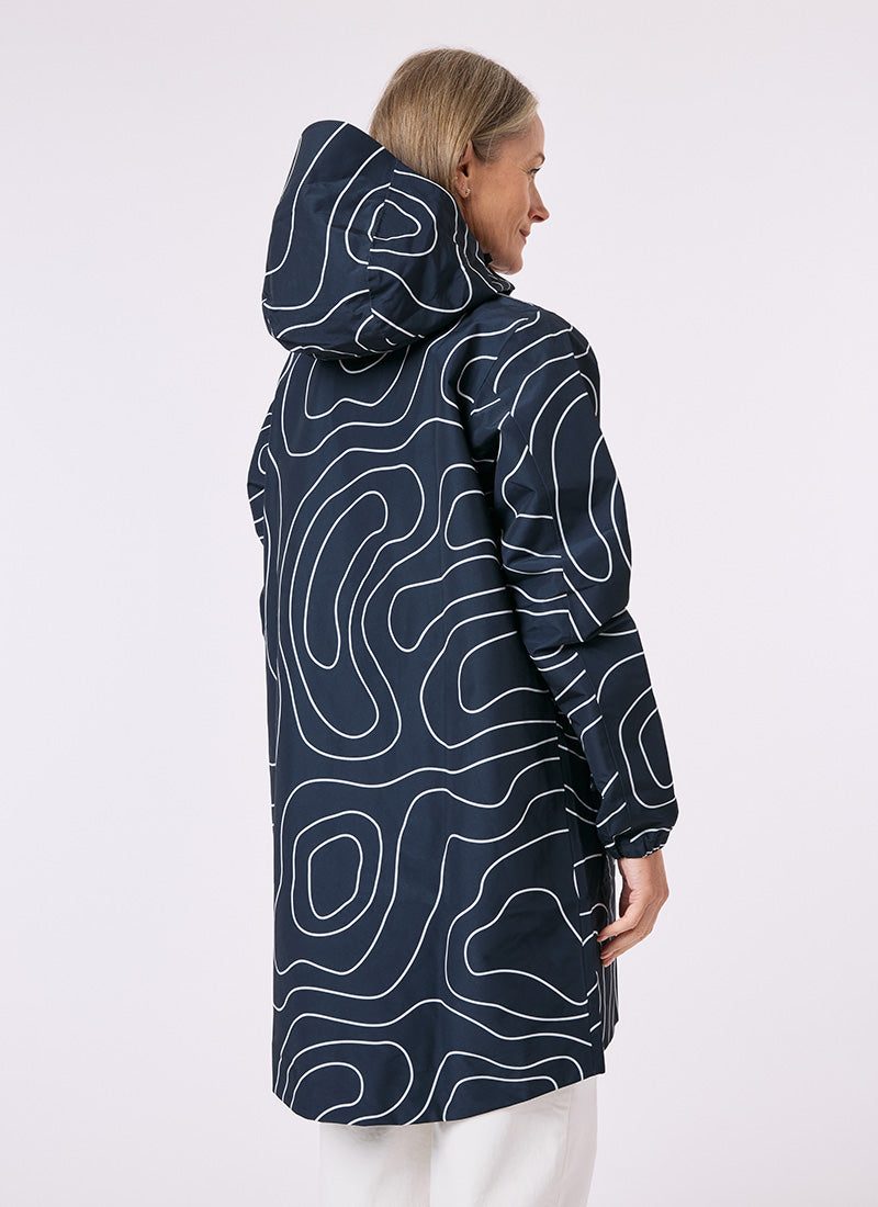 Refuge Waterproof Jacket - Topography